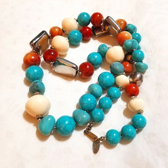 MIRIAM Haskell 1976 Southwest Beaded Necklace - Picture 7 of 7